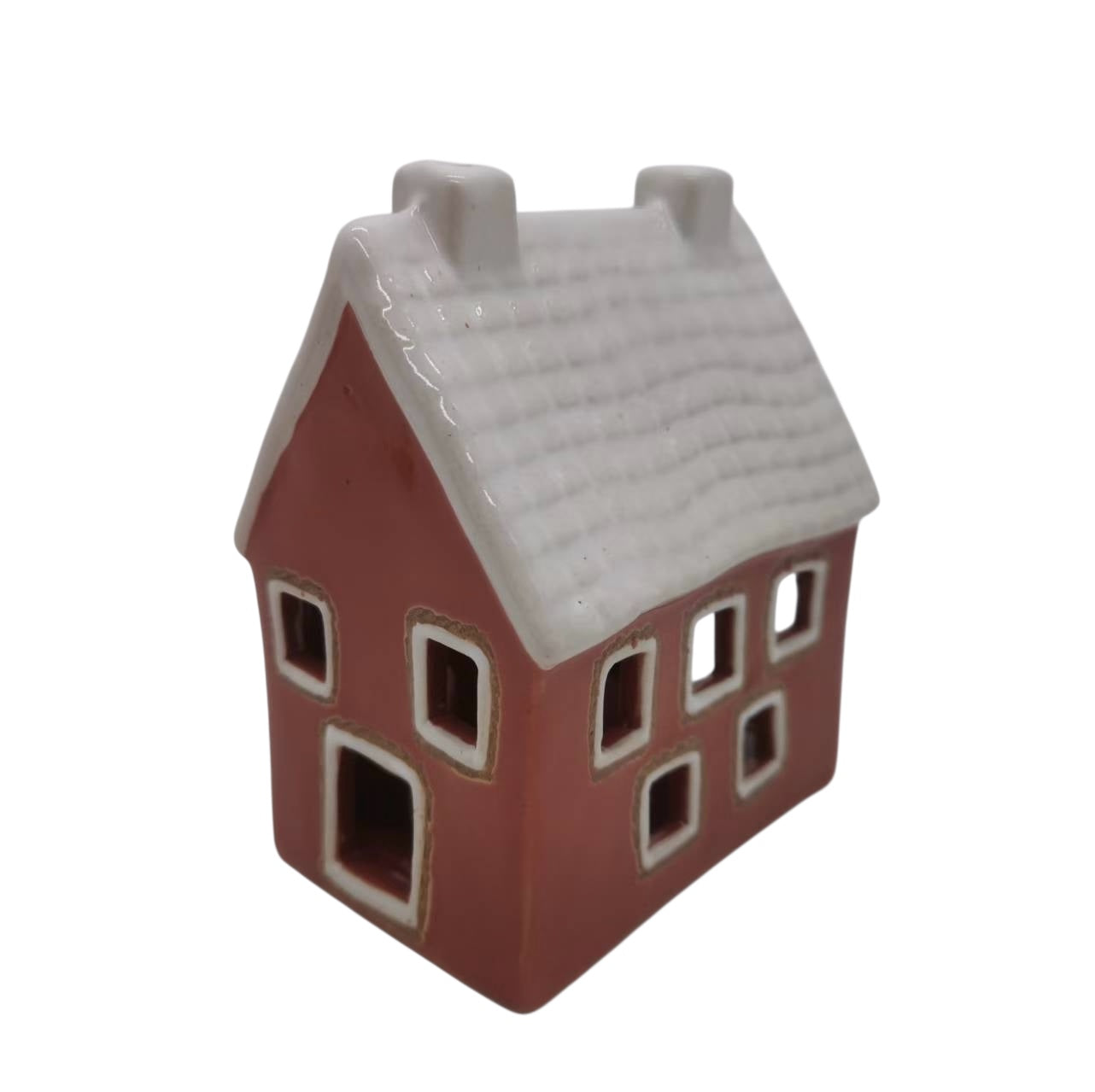 LH080 Red & White Roof House