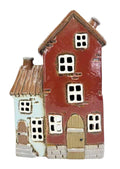 LH109 Blue & Red Double House
